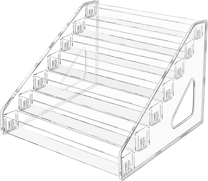 Vowcarol Essential Oil Organizer 7 Tier, Essential Oil Storage Shelf, Essential Oil Holder