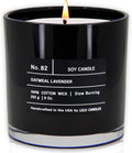 Lulu Candles | Oatmeal Lavender | Luxury Scented Soy Jar Candle | Hand Poured in The USA | Highly Scented & Long Lasting (9 Oz.)