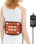 UTK Far Infrared Heating Pad for Back Pain Relief, Hot Enough, Gift for Women Men, Heating Pads for Lower Back, 16 Timers Auto-Off, 20 Natural Jade, 35-55" Adjustable Size