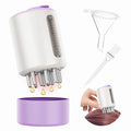 Electric Hair Oil Applicator & Scalp Massager 2 in 1, 15ml Capacity, Scalp Care Brush for Hair Treatment, Minoxidil, Essential Oils & Serums (Purple) (Purple)