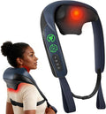 COMFIER FSA Eligible Cordless Neck Massager with Heat, 4D Shiatsu Deep Tissue Kneading for Neck & Shoulders, Graphene Heating Massage Pillow, Portable & Rechargeable, Mothers Day Gift