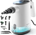 Handheld Steam Cleaner, 15s Fast Heating, Adjustable Steam, 650mL Large Water Tank, Pressurized Portable Steamer for Cleaning Home, Kitchen, Car, Bathroom, Tile, Furniture, Multi-Surface