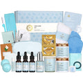 30pcs Mother's Day Gifts, Spa Gift Basket Set, Ylang Facial Skin Care Set for Men & Women, Face Cream, Serum, Shower Accessories, Clay Mask, Bath & Body Gift Set, Birthday, Christmas, Anniversary, Mom