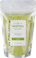 Mistral Luxury Mediterranean Sea Bath Salts - Lemon Verbena - Made in France, 22.9 Ounces
