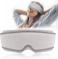 Heated Eye Mask for Dry Eyes, Cooling Sleep Mask for Puffy Eyes Relief - Reusable Therapy Compress Gel Packs, Migraine & Dark Circles, Weighted Sleep Cover for Women/Men (Freezer & Microwave Safe)