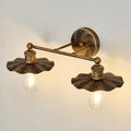 ZGLAOJT 2 Light Vintage Vanity Light Oil Rubbed Bronze Bathroom Light Fixtures Over Mirror.
