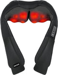 DAILYLIFE Neck Massager with Heat, Electric Back Massager for Pain Relief Deep Tissue, Massager for Neck Pain, Shoulder, Waist, Leg and Foot, Relaxation Gifts for Wife, Husband, Dad, Mom