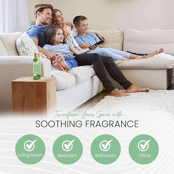 Brooklyn Fragrance Co. Spring Floral Room Spray – Premium Jasmine Air Freshener -Long lasting home Fragrance Spray for Bathroom, office & small spaces- 6 Fl oz.