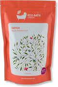 Eco Bath London Detox Epsom Salt Bath Soak – Pouch 2.2 LB (1kg) | Made in UK | Magnesium Bath Salt with Grapefruit Essential Oil | Epsom Salts for Detox and Skin Care