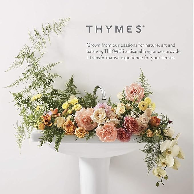 Thymes Moisturizing Hand Lotion for Dry Skin - Moisturizer for Beauty and Personal Care - Luxury Hand Lotion for Women & Men with Shea Butter & Aloe Vera (Magnolia Willow, 9 fl oz)