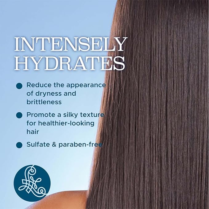 Luseta Hyaluronic Acid Intense Moisture Hair Mask Hydrate Dry Hair Enhance manageability for Men & Women 16.9oz