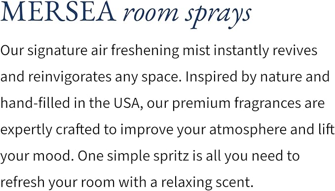 MERSEA Luxury Room Spray, Summer in Provence, 4 oz
