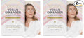 Pacifica Vegan Collagen Undereye & Smile Line Patches – Hydrating Hydro-Treatment Mask for Fine Lines & Wrinkles, Plumping Under Eye & Laugh Line Gel Pads, Unscented, 100% Vegan (2 Patches)