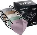 HUHETA KN95 Mask, 5 Ply Protective Dispoasable Masks Filter Efficiency≥95%