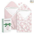 Momcozy Baby Towel with Hooded - Ultra Soft & Absorbent Large Bath Towel Set for Comfort & Gentle on Baby's Skin - Shower Gift & Bath Essential & Baby Registry Search for Newborn,Infant,Toddler,Kids