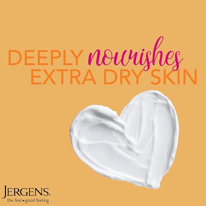 Jergens Ultra Healing Dry Skin Lotion, Hand and Body Moisturizer for Quick Absorption into Extra Dry Skin with Hydralucence Blend, Vitamins C, E and B5, White, 32oz (Pack of 2)
