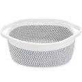 ABenkle Small Basket, 12"x 8" x 5" Cute Small Woven Basket, Rope Room Shelf Storage Basket, Cat Dog Toys Basket Chest Box, Decorative Empty Gift Basket with Handles