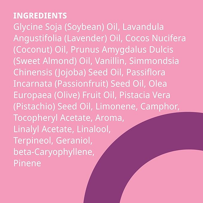 plusOne Sensual Body Oil – Lavender Vanilla Massage & Intimate Oil – Plant-Based Blend with Coconut, Jojoba & Sweet Almond Oil – Vegan & Cruelty-Free – 2 fl oz
