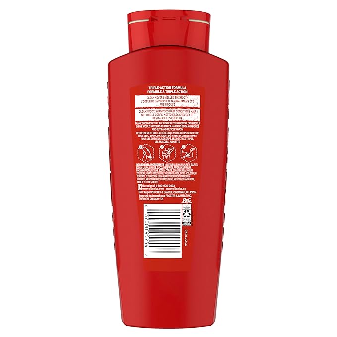 Old Spice Refreshing 2-in-1 Hair & Body Wash Conditioner for Men, High Endurance, 3X Defense, 24/7 Shower Fresh with Lasting Scent, Scented, 24 oz (Pack of 4)