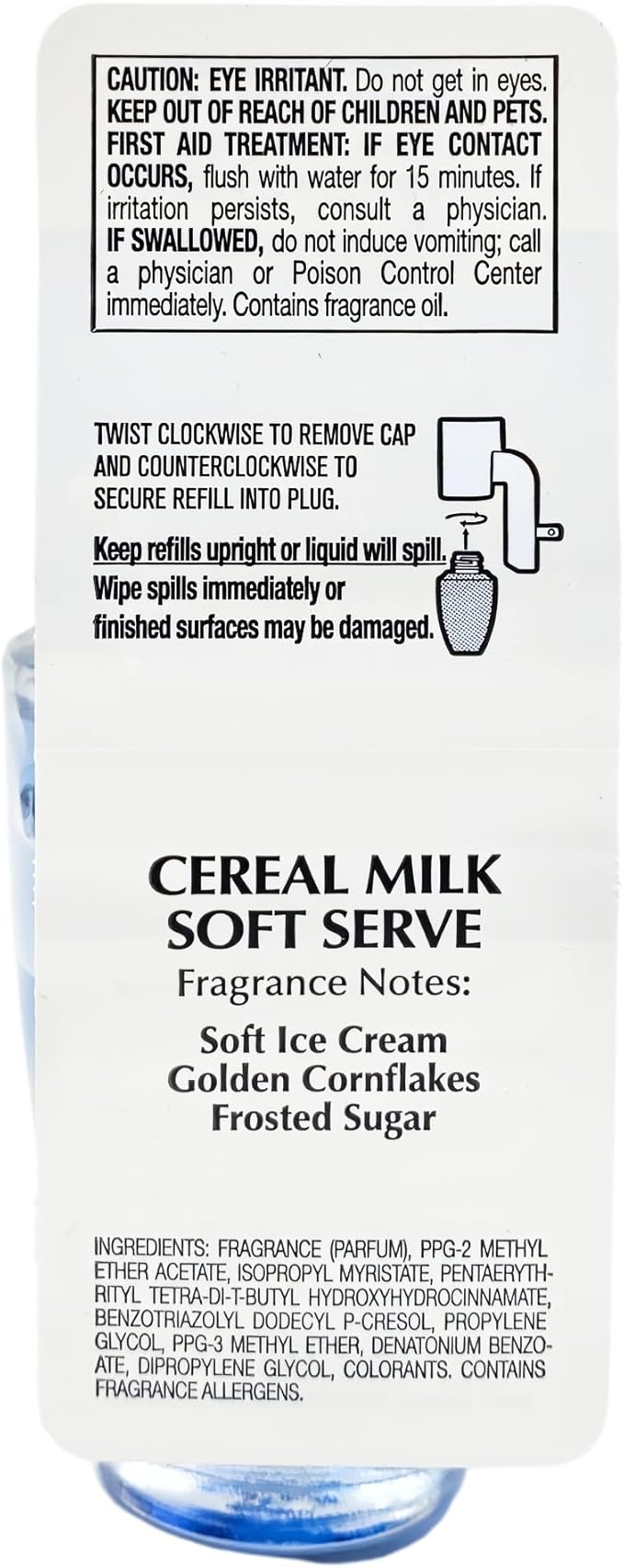 Bath & Body Works 4 Wallflowers Fragrance Refills – Cereal Milk Soft Serve, Peppermint Bark Truffle, Milk Bar Birthday Cake & Cinnamon Sugar Pretzel Cookie with Natural Oats Soap Sample