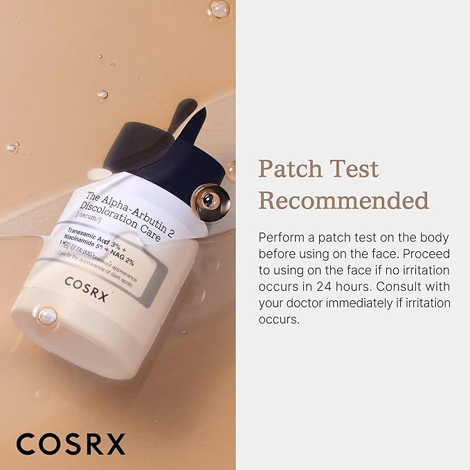 COSRX 2% Alpha Arbutin Discoloration Care Face Serum with Niacinamide, Glutathione & Tranexamic Acid, Dark Spot, Uneven Tone Care, Daily Korean Skin Care, Mothers Day Gifts for Woman, 1.7 fl oz