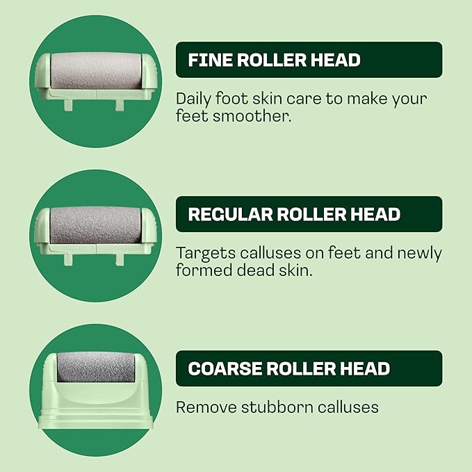 Electric Sole Buffer Foot Callus Remover - FSA Eligible HSA Rechargeable Electric Foot File - Professional Pedicure Tool - Smooth Cracked Heels & Calloused Feet - Ultimate Self-Care Tool