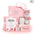 Gifts for Women, Unique Care Package Self Care Gifts for Women with Luxury Flannel Blanket, Relaxing Spa Gift Box, Thinking of You Basket for Her Sister Best Friends