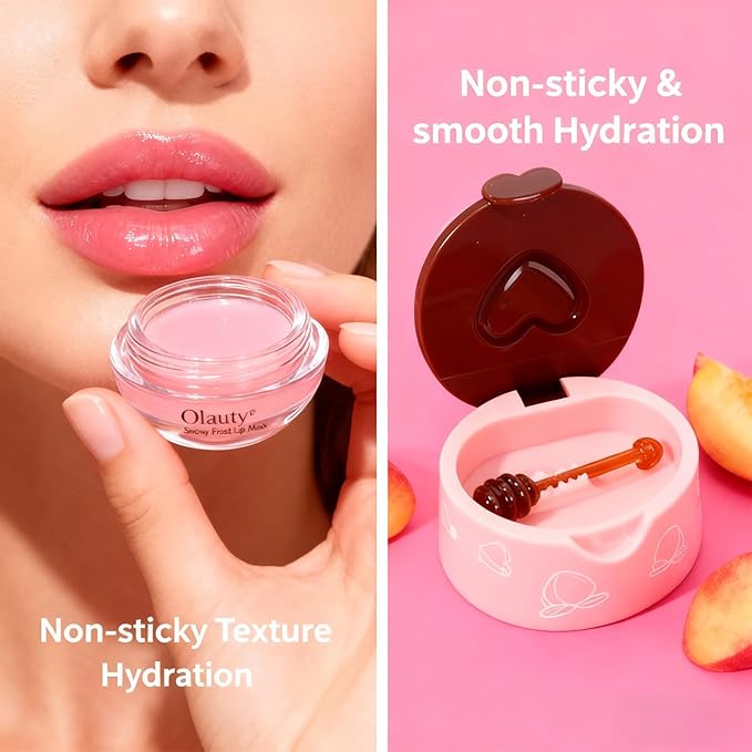 9Pcs Bee Lip Balm Honey Pot, Lip Mask Skincare, Strawberry, Watermelon, Apple Lime, Cherry, Mint, Grapes, Coconut, Peach, Moisturizing Honey Balm Teacher Appreciation Gifts, Mothers Day Gifts