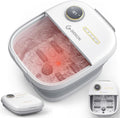 Gideon Foot Massager & Spa - Luxury Heated Foot Bath with Lights & Bubbles, Therapeutic Foot Spa and Pedicure Tools for Feet