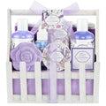 Gift Baskets for Women, Lavender Gift Sets for Women Self Care Spa Gift Basket Includes Body Lotion, Shower Gel, Bubble Bath, Relaxing Gifts For Her, Mom, Sister, Birthday & Christmas Gifts