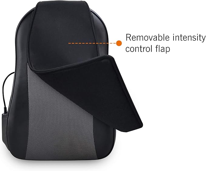 Snailax Cordless Shiatsu Back Massager with Heat Portable Kneading Massage Cushion Massage Chair Pad for Home Office use