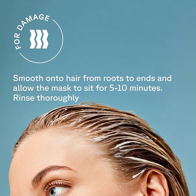 Acure Bonding Hair Mask - Weekly Deep Conditioning Hair Mask for Damaged Locks, Rescue Bond Repair Treatment for Dry, Damaged, Thin, Fine Locks, Natural Ingredients, Vegan - 5 fl oz