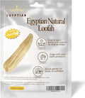Whole Egyptian Loofah100% Natural Organic Loofah Exfoliating Scrubber for Shower, Natural Loofah Sponge Body Scrubber, for Men and Women (Super Jumbo 26"" - 30""), Cream White