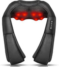 iKristin Neck Massager with Heat, Shiatsu Massager for Neck, Back, Shoulder, Foot and Leg, Deep Tissue 3D Kneading Massage for Relax Muscles at Home and Offie,Back Massagers for Women and Men