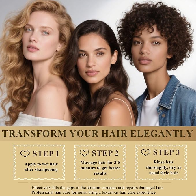 Deep Conditioning Hair Mask - Keratin Mask with Argan Oil - Giant 500ML Size Jojoba Oil Natural Hydrating Repair Hair for Damaged Frizzy Dry Hair Treatment - Fits All Hair Types (17 oz), Argan Oil