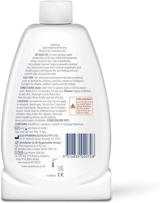 QV Bath Oil 250ml