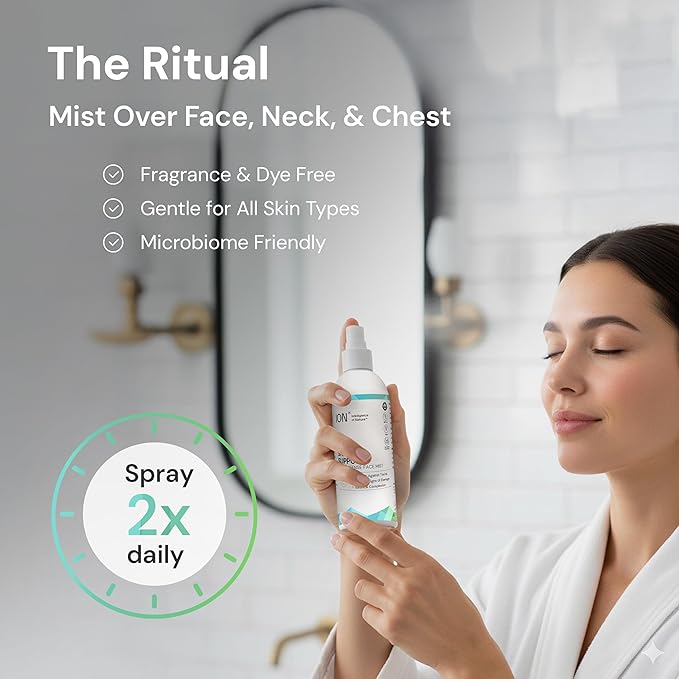 ION* Intelligence of Nature Skin Support Face Mist Hydrating Spray - Refreshing Facial Mist Spray for Daily Use, Vegan Friendly Formula to Refresh Skin for Women & Men - 8 fl oz (Pack of 1)