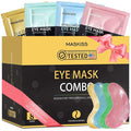 Maskiss Under Eye Patches(8 Pairs), 24K Gold, Caffeine, Hyaluronic Acid, Aloe Vera Eye Masks for Dark Circles Puffy Eyes Undereye Bags, Eye Skin Care Gift Set for Bachelorette Party Favors