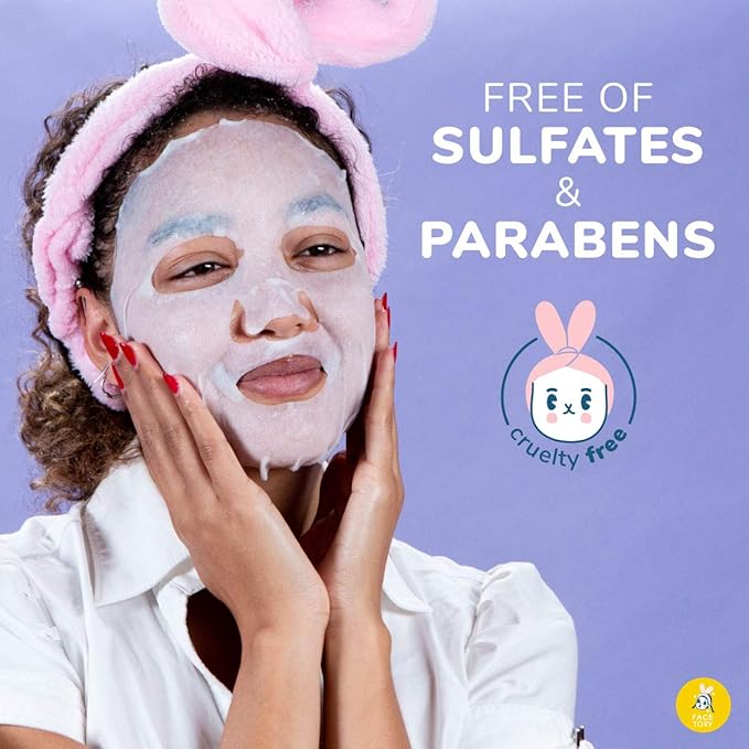 FACETORY K Beauty Face Mask Skin Care - BEST OF 7 COLLECTION Sheet Mask Set (21 pc) | Natural Premium Korean Face Mask For All Skin Types - No Sulfates No Parabens