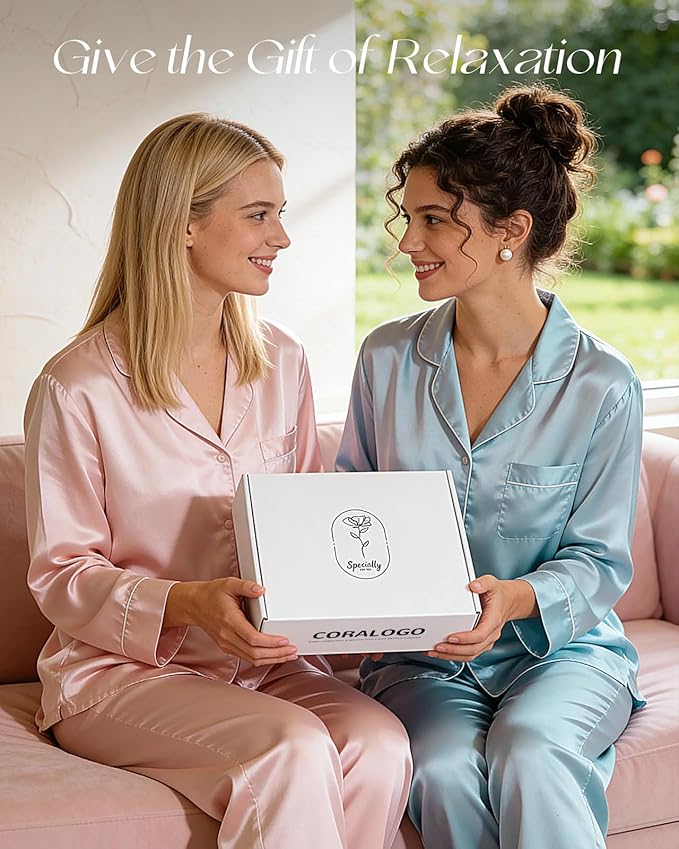 Coralogo Ocean Spa Gifts for Women - 11pc Self-care Spa Gift Basket with Scented Candle, Bath Salt, Greeting Card - Thinking of You Basket for Her Birthday, Christmas, Mother's Day, Valentine's Day