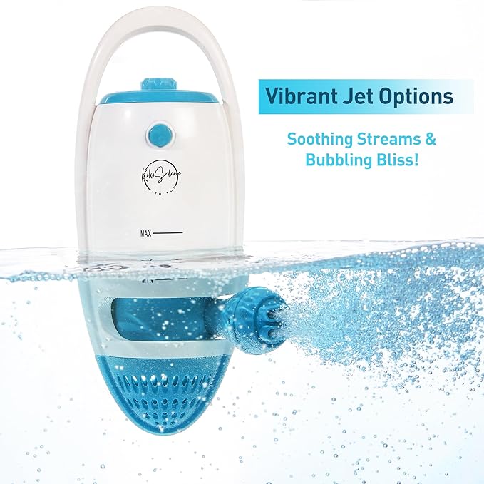 KokoSelene Bath Jets for Tub, Portable Bathtub Jets for Home Spa, Creates Soothing Bubbles and Massage for Relaxing Daily Use (Green)