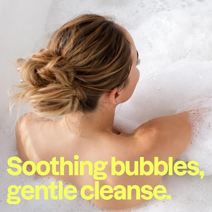 ATTITUDE Bubble Bath, EWG Verified, Plant and Mineral-Based, Dermatologically Tested, Vegan Body Care Products, Extra Gentle, Unscented, 16 Fl Oz