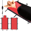 LITDUCK Body Red Light Therapy Mat, Eligible Red Light Therapy Blanket, 2in1 LEDs(660nm& 850nm), Premium Leather, Adjustable Timer & Intensity, 74.6” x 33.3” 2570 LEDs