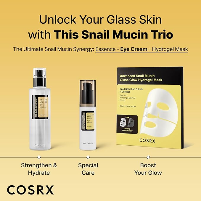 COSRX Snail Mucin Peptide Under Eye Cream, 0.84 fl oz, 73.7% Snail Mucin and Niacinamide, Eye Care, Eye Cream Anti Aging, Dark Circles, Korean Skin Care, Mothers Day Gifts for Mom