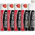 ChapStick Strawberry Lip Balm 4-Pack + 1 Classic Original ChapStick, Lip Moisturizer, 0.15 Oz Ea (5 Piece Set)