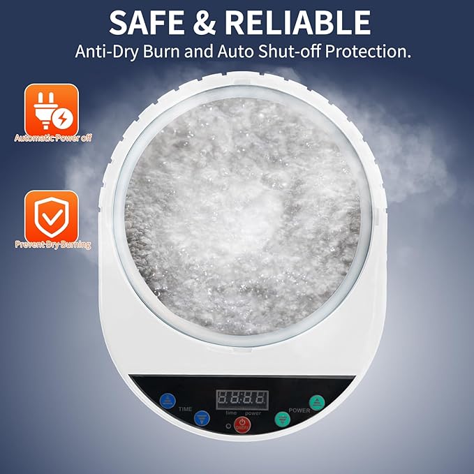 Sauna Steamer, Portable Steam Generator with Remote Control, 4 Liters Stainless Steel Sauna Steamer Pot, Sauna Steam Machine with Timer Display, 1500W Home SPA Fumigation Sauna Steam Machine