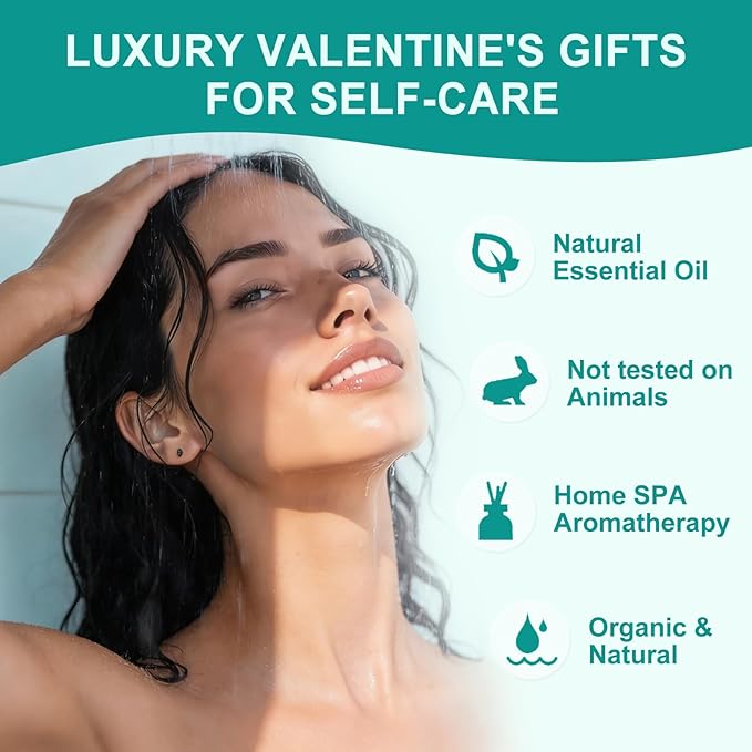 Shower Steamers Aromatherapy 18 Pack - Eucalyptus for Shower, Birthday Gifts for Women Men, Mothers Day Gifts for Mom Wife from Daughter Son, Nasal Relief Self Care Spa Gifts, Eucalyptus & Mint