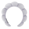 Spa Headbands for Washing Face Makeup Skin Care Women Bubble Facial Beauty Headbands Puffy Shower Towel Band Hairband