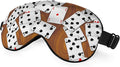 Playing Cards Silk Eye Mask Sleep Mask Funny Poker Wooden Table Rectangle Eye Mask with Adjustable Strap Lightweight for Women Work Travel Night Sleep