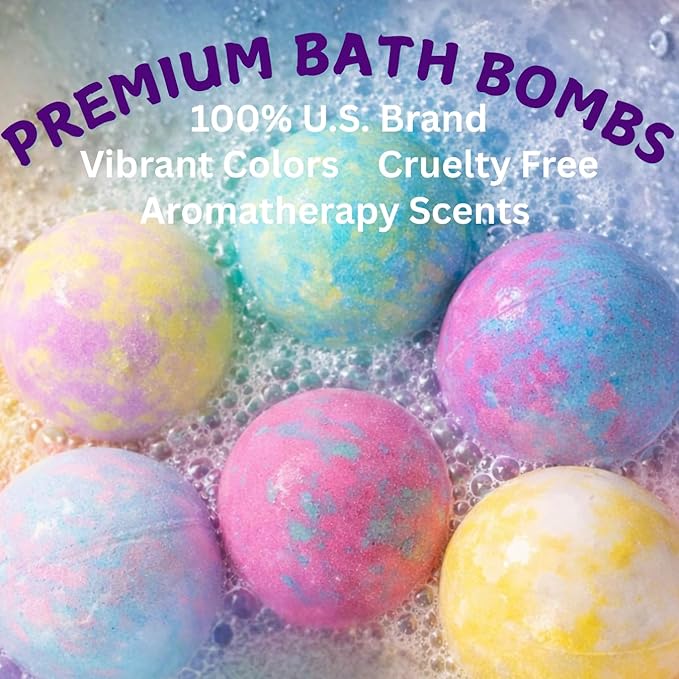 EvolutionUSA 6 Purple Epic Superhero Bath Bombs for Kids – Childrens Super Hero Bath Bombs Toy, Organic Bathbomb with Surprise, Superhero Bath Fizzers, Lush Bathbombs Birthday, Christmas, Easter